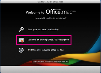 access for mac office 2011