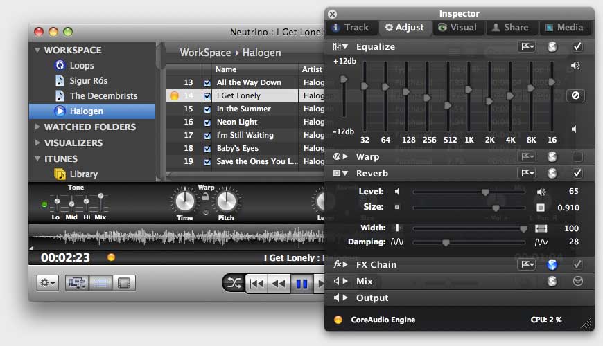 audio player for mac